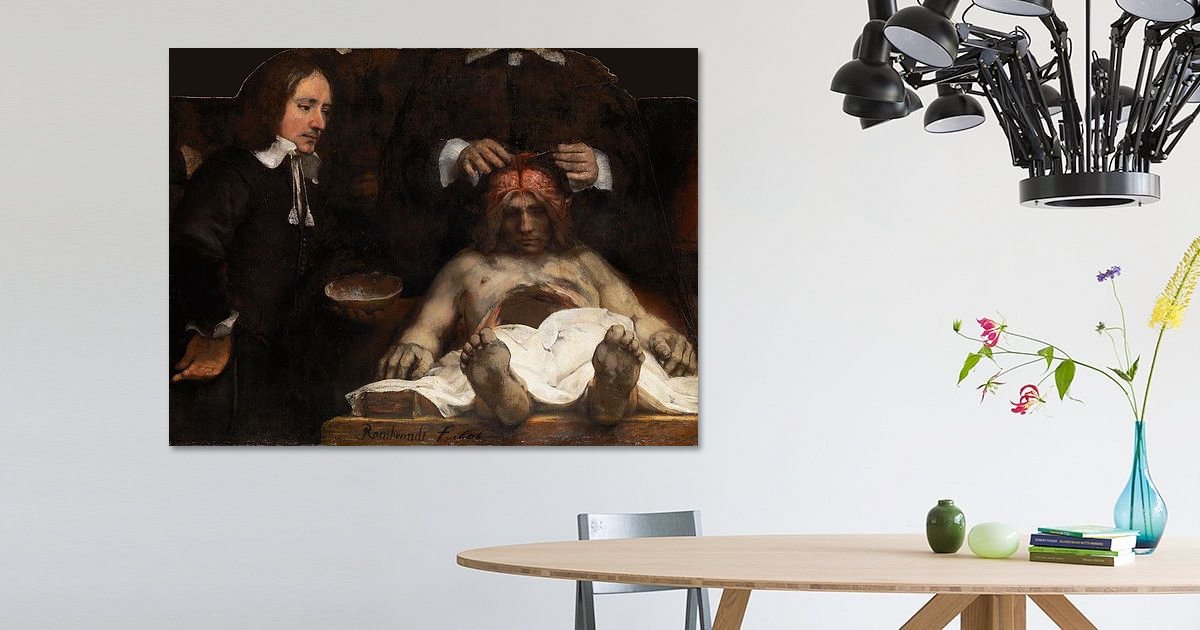 Rembrandt. Leçon d'anatomie par le Dr